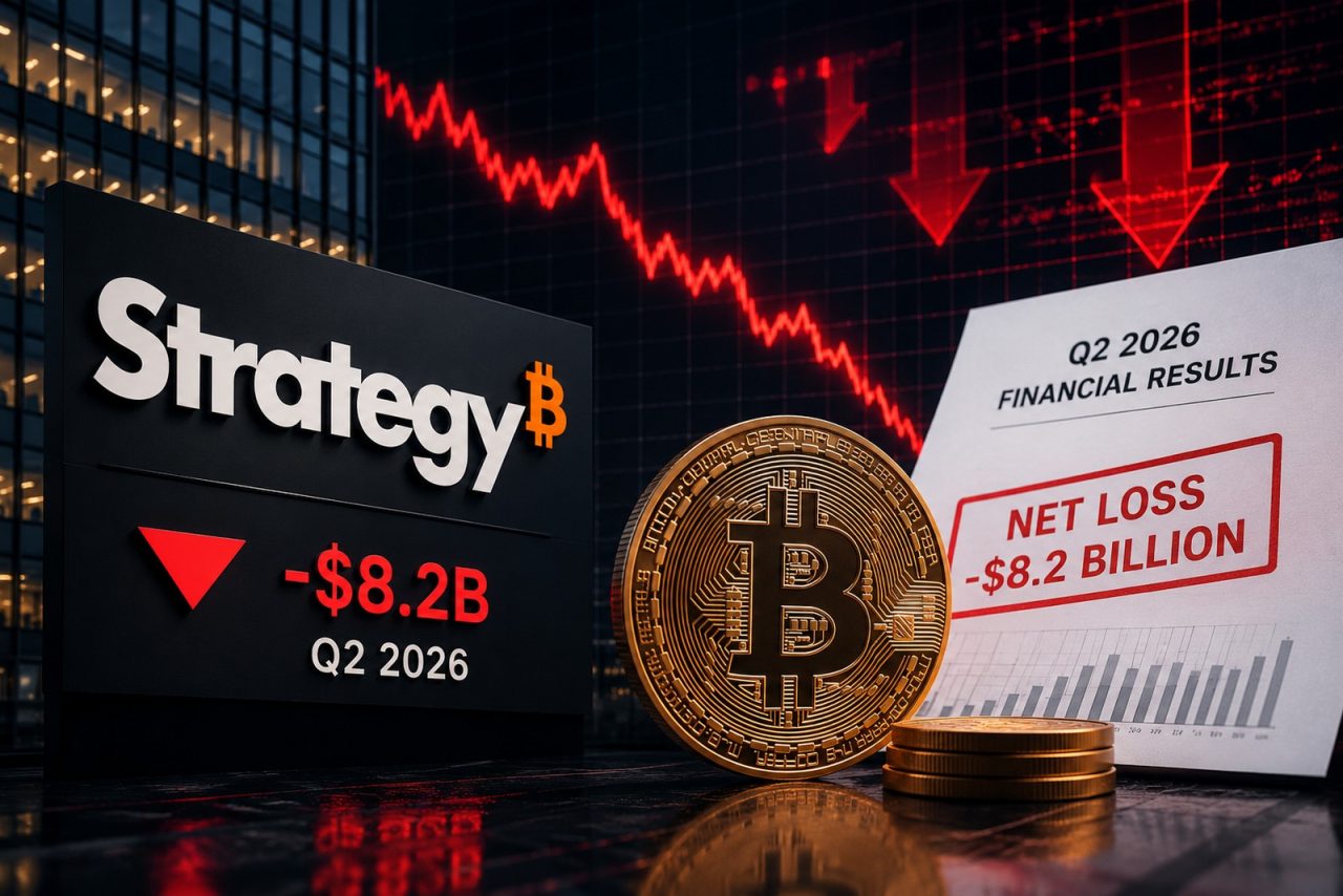 Strategy зафіксувала збиток $8,2 млрд через падіння біткоїна