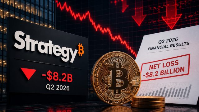 Strategy зафіксувала збиток $8,2 млрд через падіння біткоїна